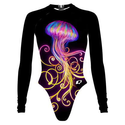 Jellyfish Flow - Surf Swimming Suit Cheeky Cut