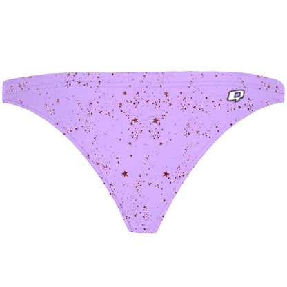 Purple Magic- Tieback Bikini Bottom