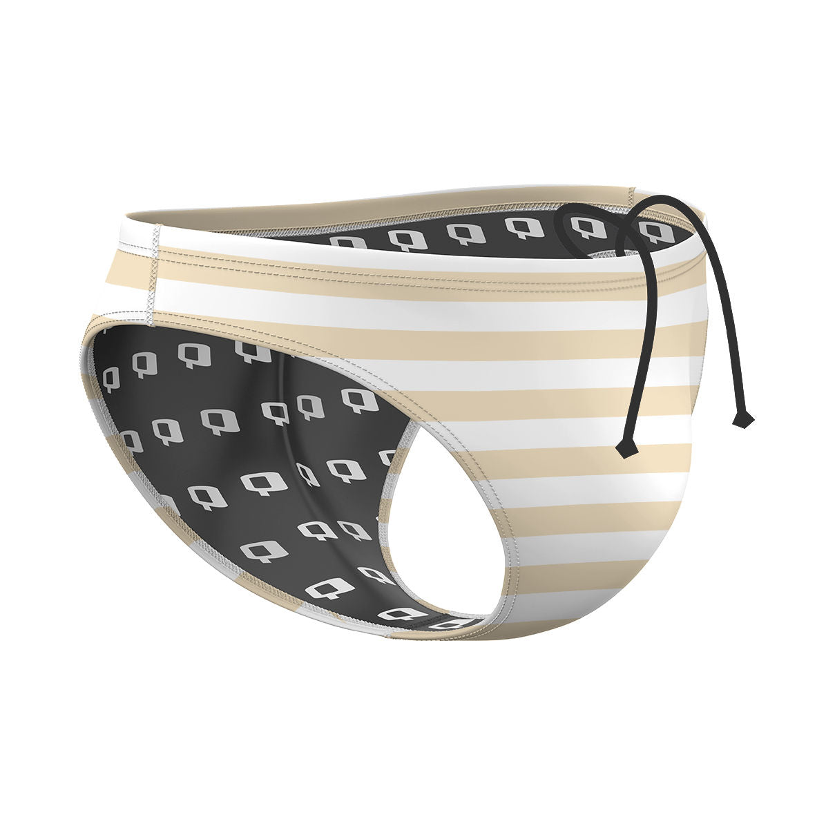 White/Teamomil - Waterpolo Brief Swimsuit