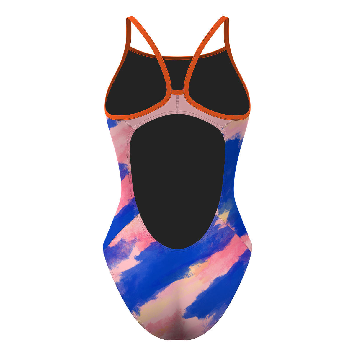 Ink Drags Skinny Strap Swimsuit, view 2