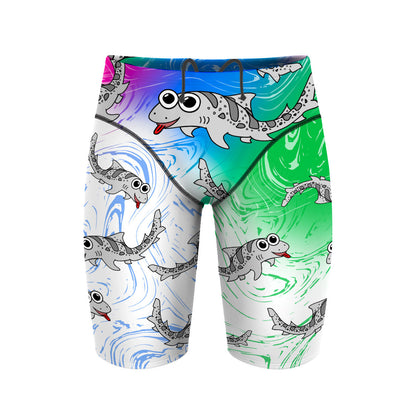 Sharkie Atlas Multicolor G B P Light (Brian) - Atlas Jammer Swimsuit