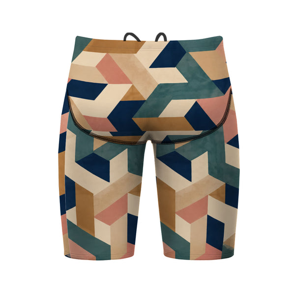 Blocks Atlas Jammer Swimsuit, view 2