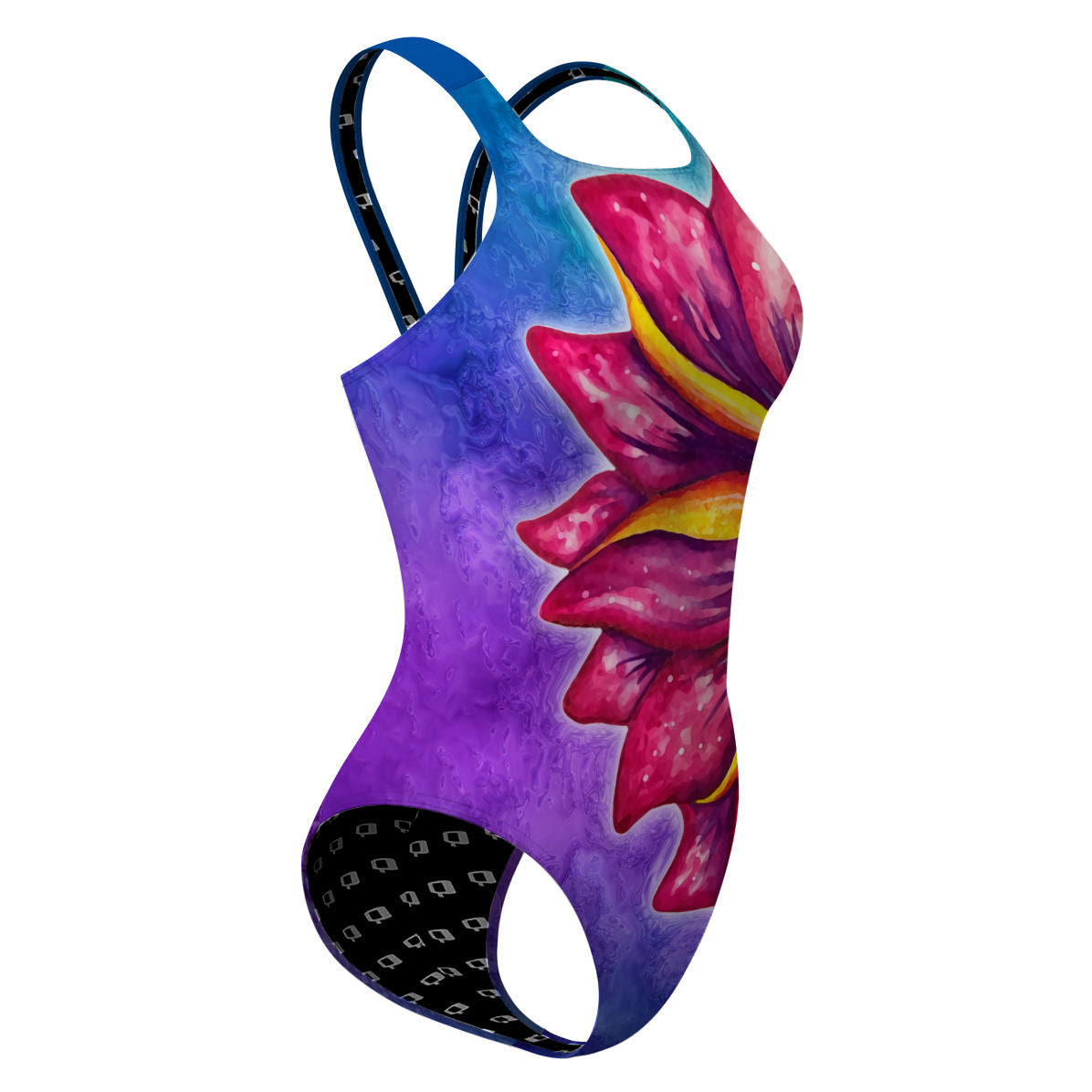 Floating Flower - Classic Strap Swimsuit