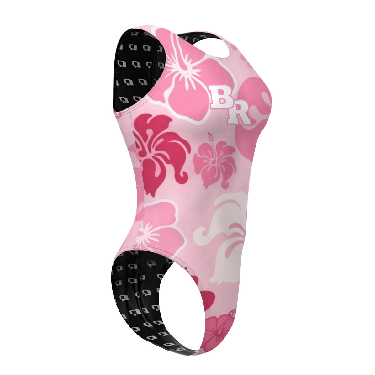 Addy Pink BR 2 - Women's Waterpolo Swimsuit Cheeky Cut
