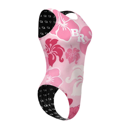 Addy Pink BR 2 - Women's Waterpolo Swimsuit Cheeky Cut