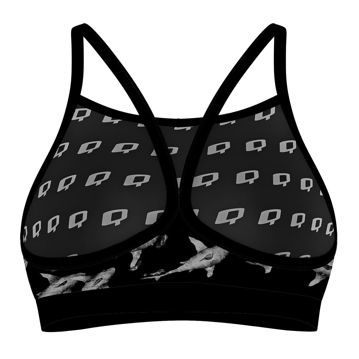 Shark Shiver - Classic Sports Bikini Top