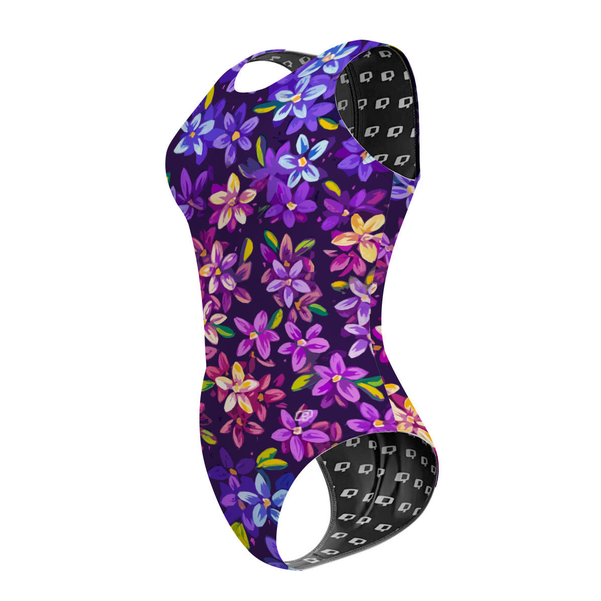 Fairy Flowers - Women's Waterpolo Swimsuit Classic Cut