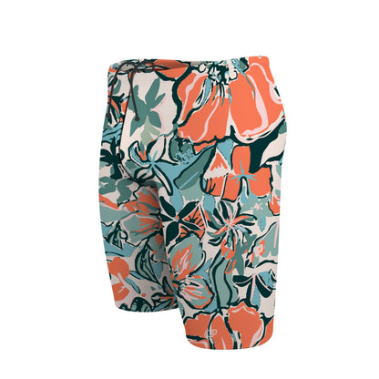 Pink Flora - Jammer Swimsuit
