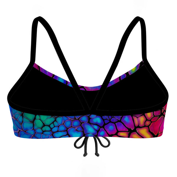 Chameleon Skin - Bandeau Bikini Top