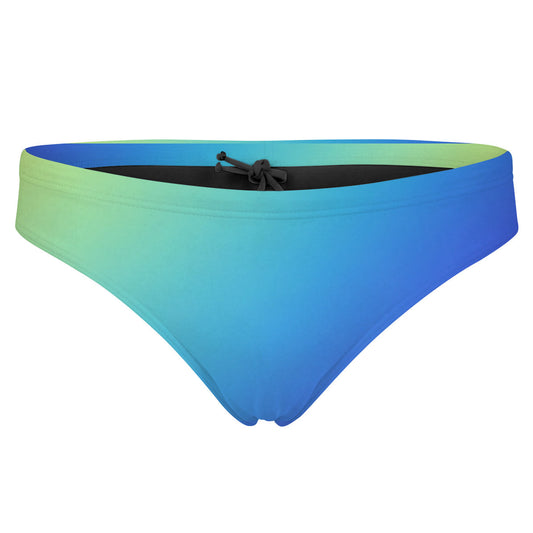 Fade Lagoon Bandeau Bikini Bottom