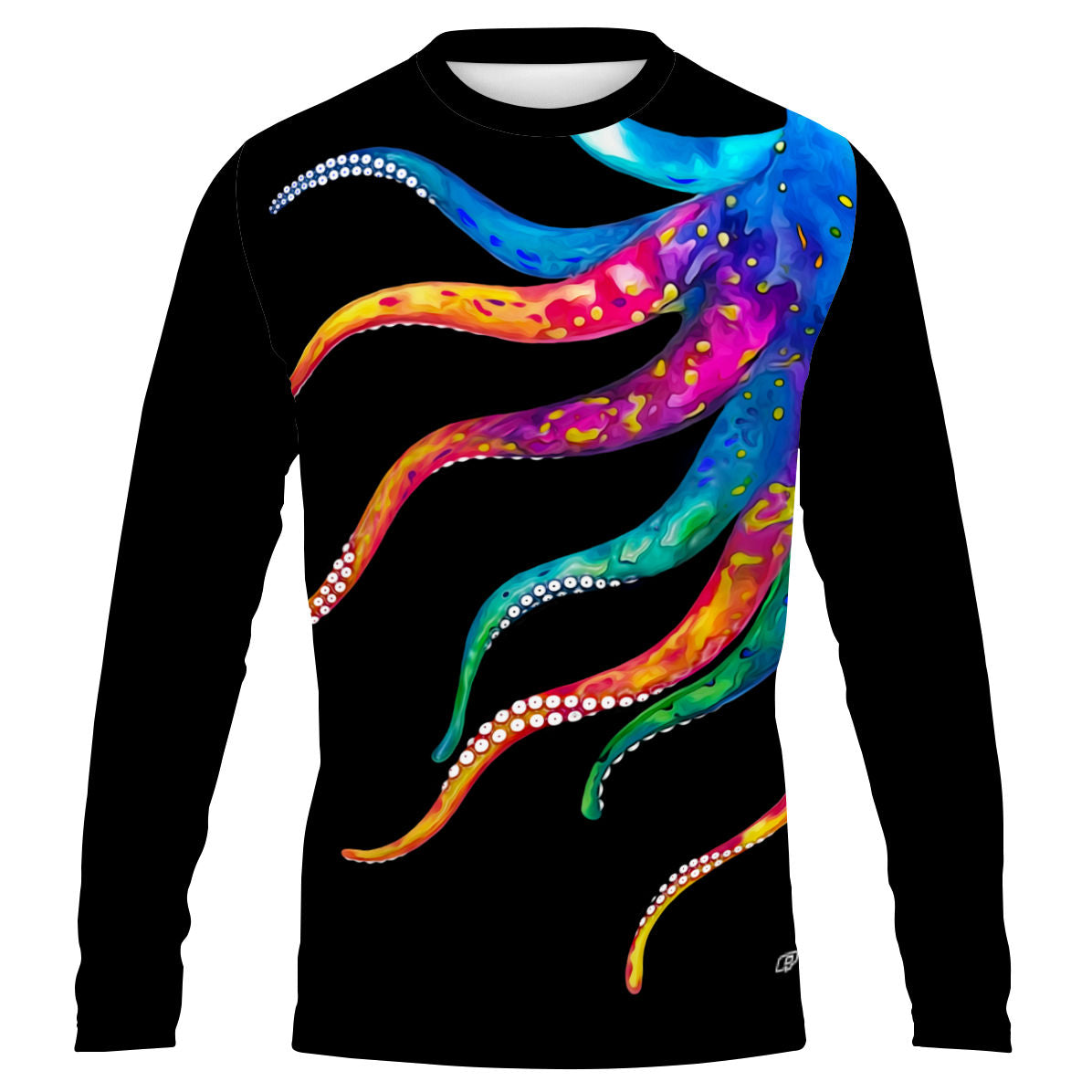 Octopus Squeeze - Men's Performance Shirt Long Sleeve