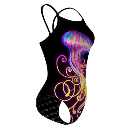 Jellyfish Flow - Skinny Strap Swimsuit