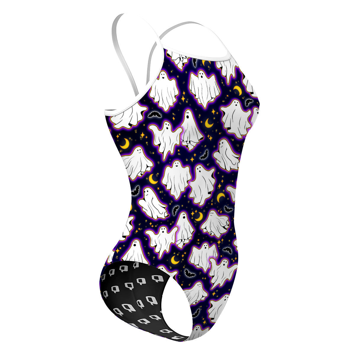 Boo-tiful Night - Sunback Tank Swimsuit