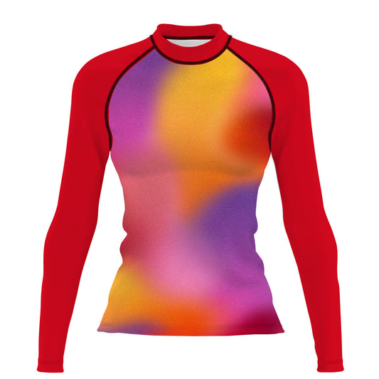 Blended movement Women's Surf UPF50+ Long Sleeve Rash Guard