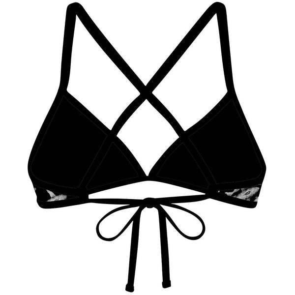 Shark Shiver - Tieback Bikini Top