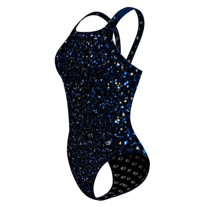 Cosmic Glitter - Classic Strap Swimsuit