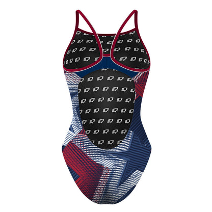 Stars Before Sunset - Skinny Strap Swimsuit
