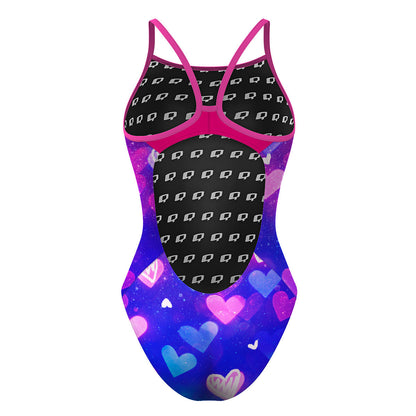 Love Glitter - Skinny Strap Swimsuit