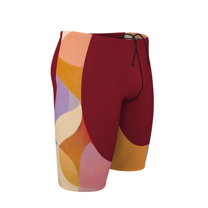 Mosaic Jammer Swimsuit, view 3