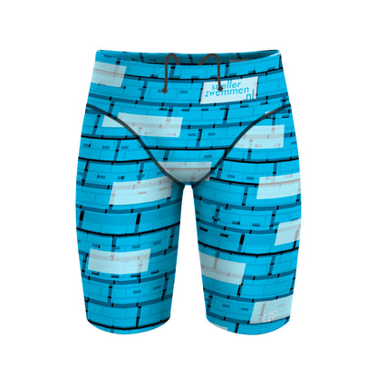 jammer blauw voorkant - Atlas Jammer Swimsuit