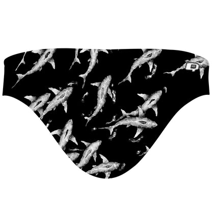 Shark Shiver - Bandeau Bikini Bottom