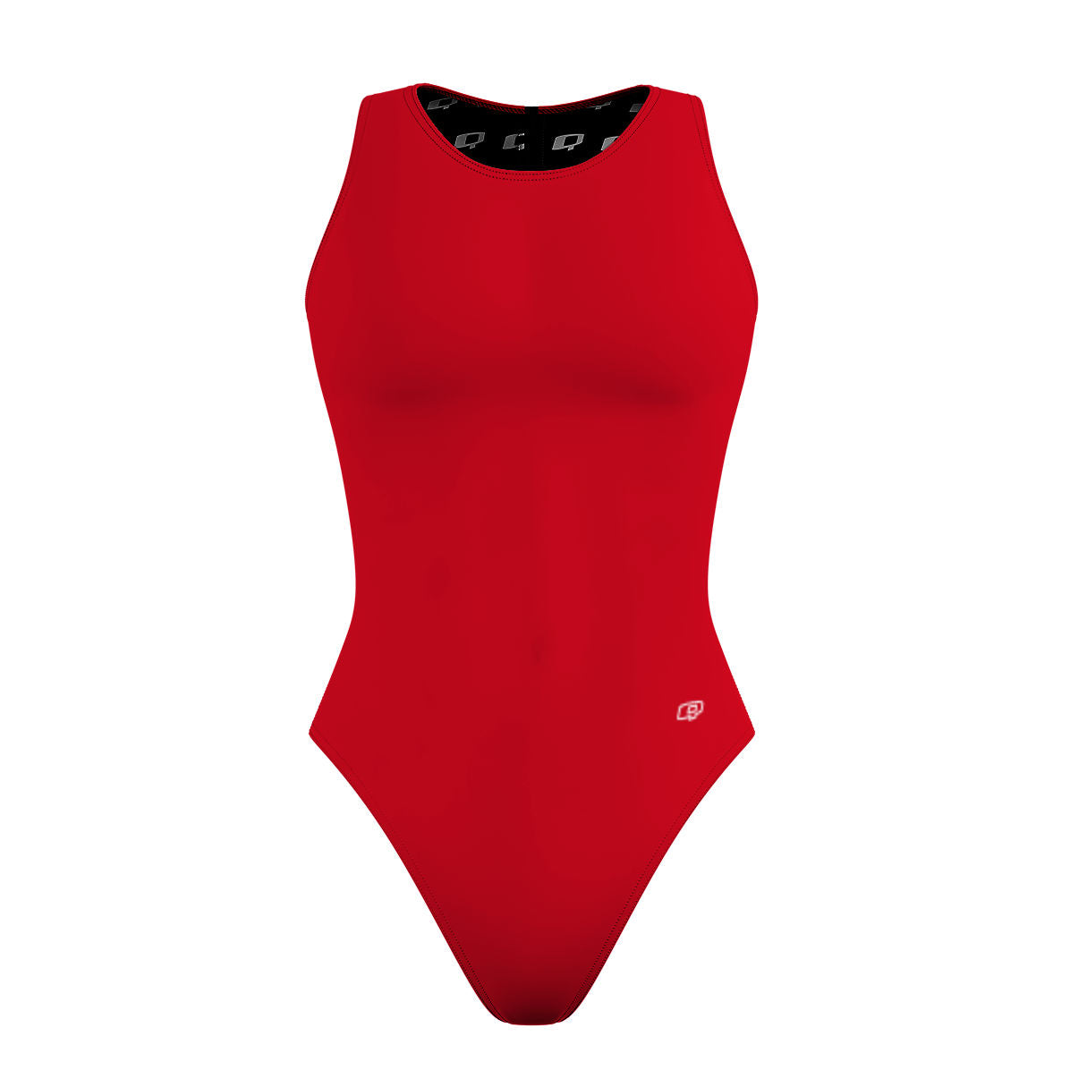 Red - Women's Waterpolo Swimsuit Classic Cut