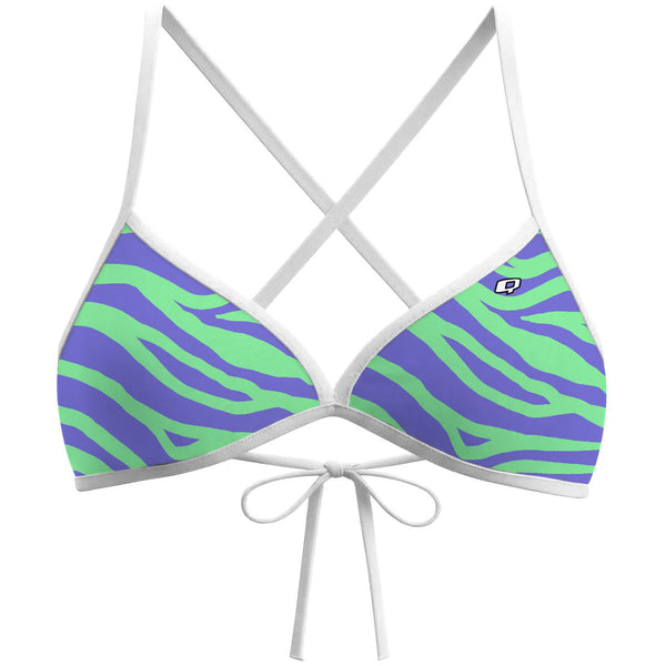 BrightZebra - Tieback Bikini Top