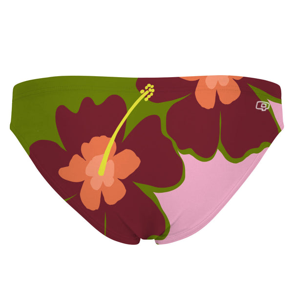 Hibiscus Bandeau Bikini Bottom, view 2