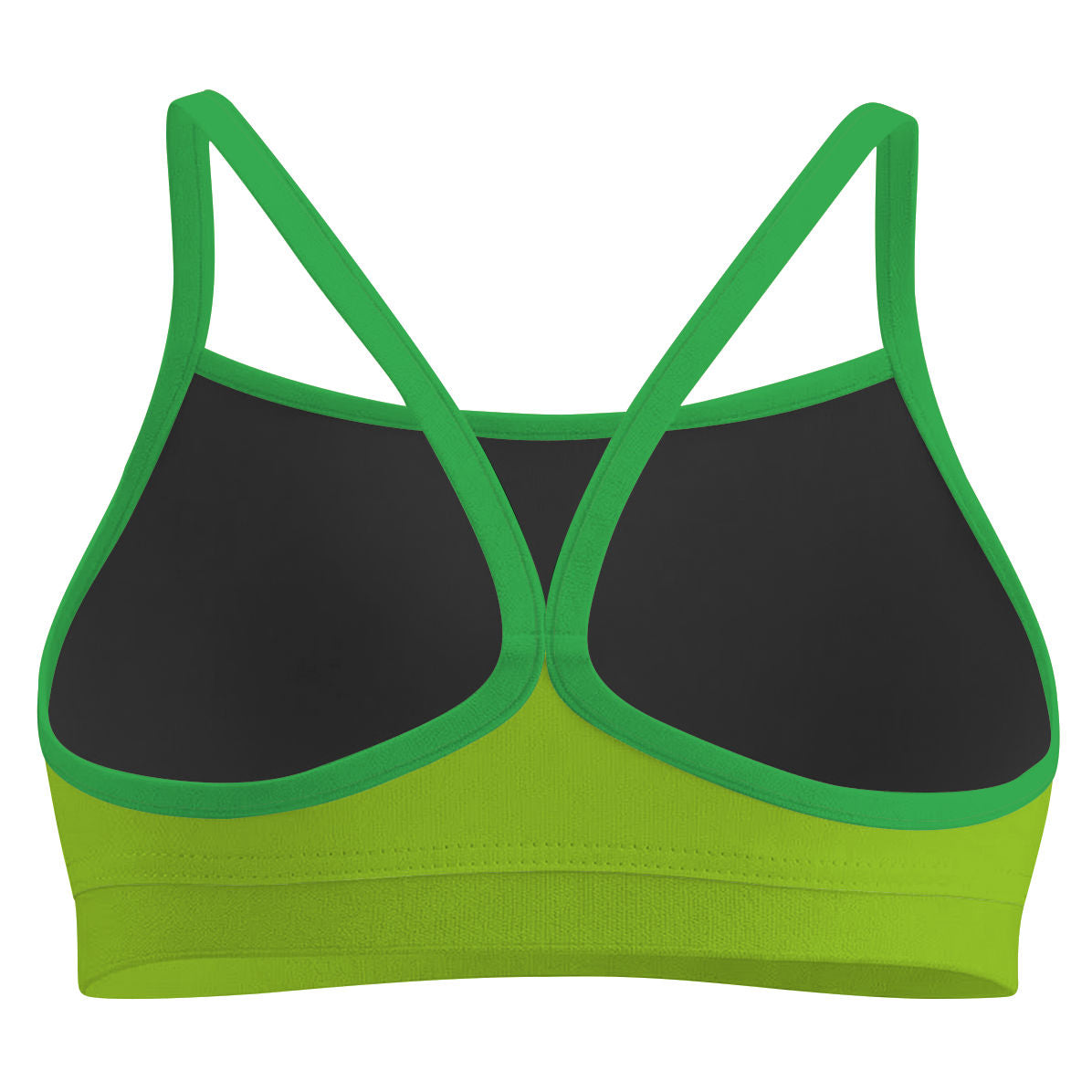 Green Classic Sports Bikini Top