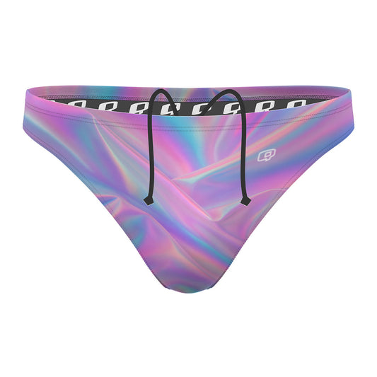 Holographic - Waterpolo Brief Swimsuit