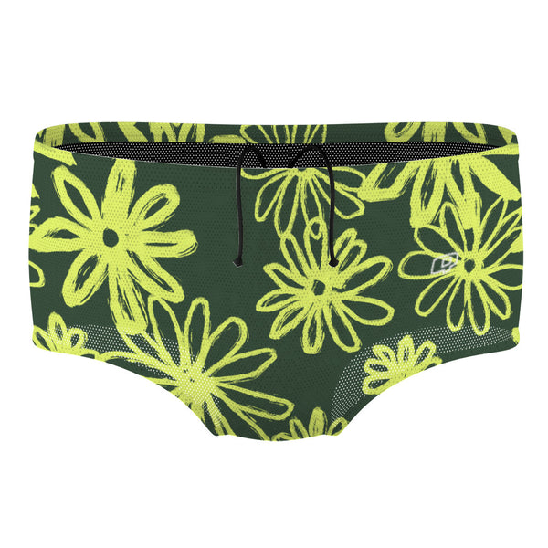 Neon Daisy Mesh Drag Swimsuit