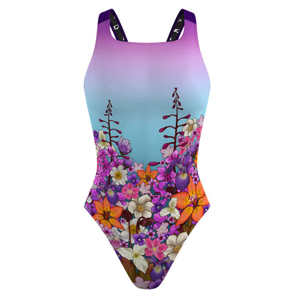 Fleurs des champs classic strap - Classic Strap Swimsuit