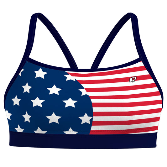 Stars and strips Classic Sports Bikini Top