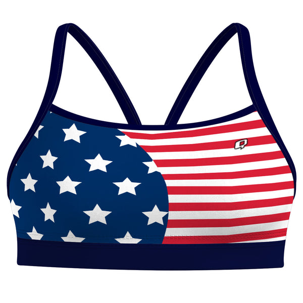 Stars and strips Classic Sports Bikini Top