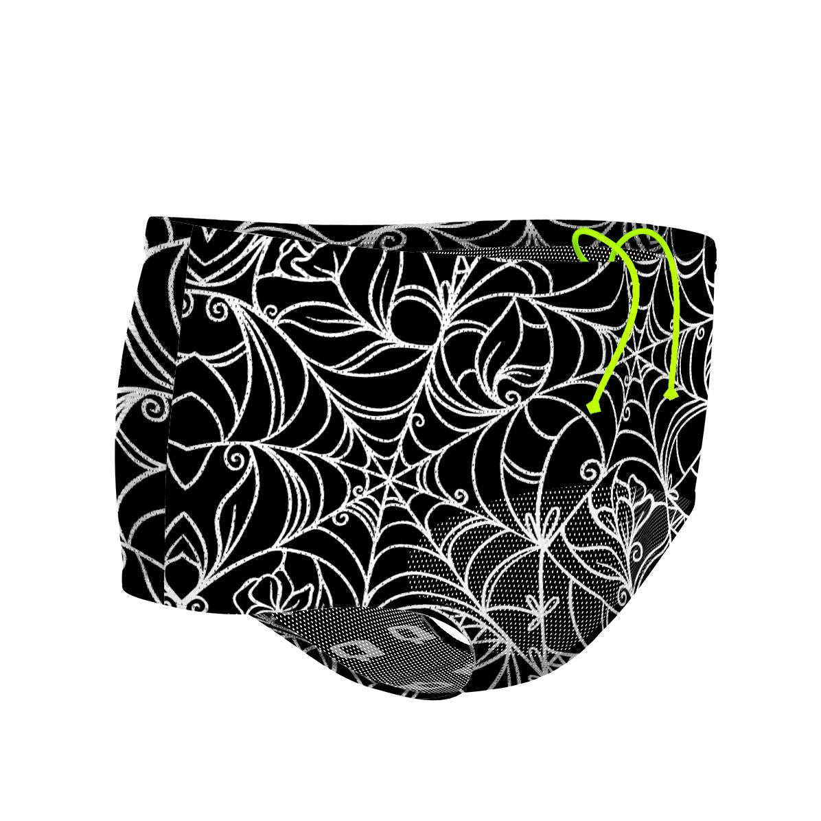 Spiderweb Temptation - Mesh Drag Swimsuit