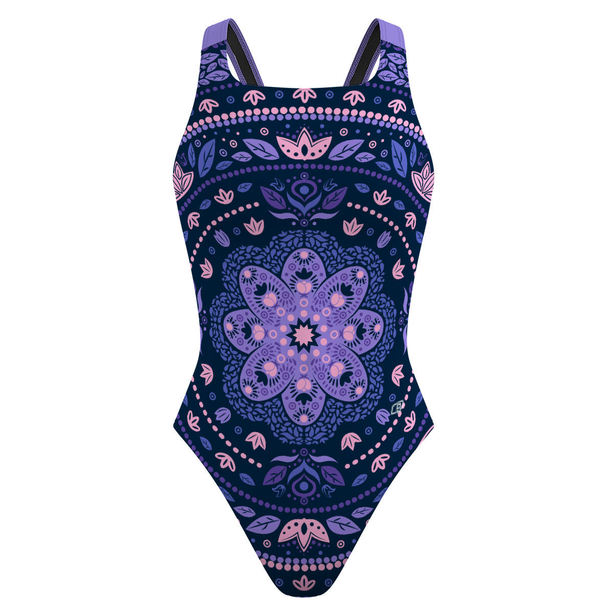 Delicated Mandala Classic Strap Swimsuit
