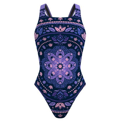 Delicated Mandala Classic Strap Swimsuit