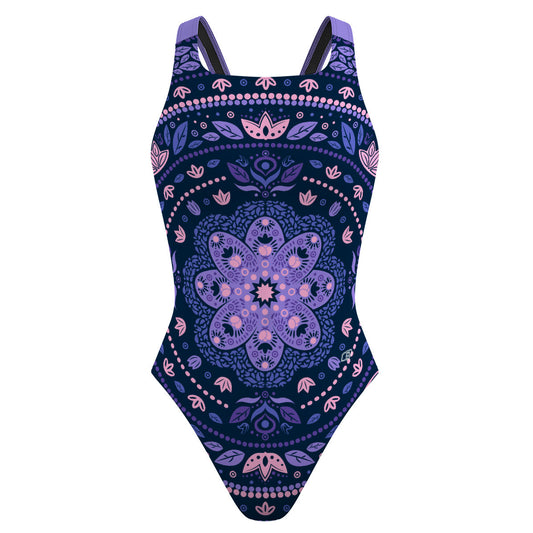 Delicated Mandala Classic Strap Swimsuit