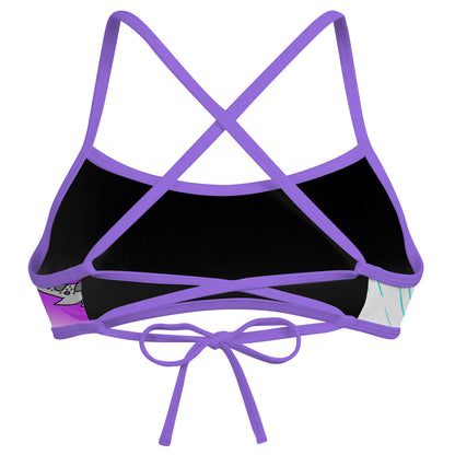 Ciara Top Bluemint Purple Light (Kelly) - Ciara Tieback Bikini Top