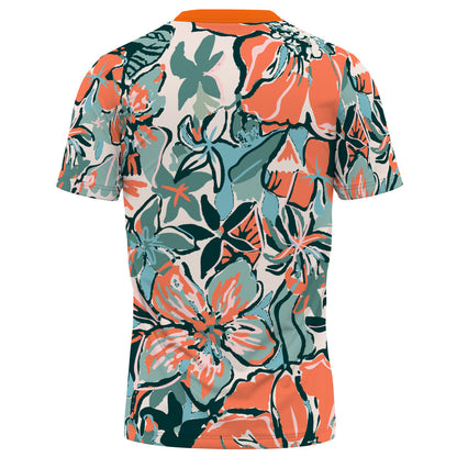 Pink flora - Men's Performance Shirt