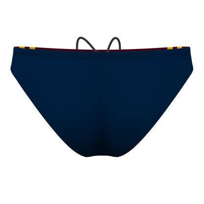 Navy Old Gold - Waterpolo Brief Swimsuit