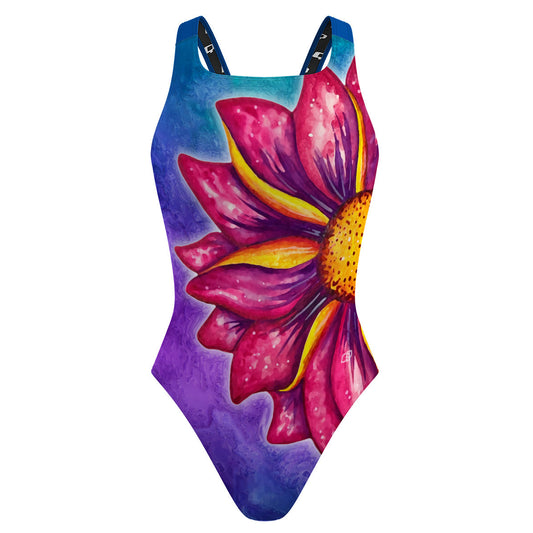 Floating Flower - Classic Strap Swimsuit