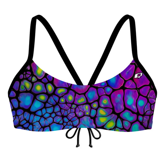 Chameleon Skin - Bandeau Bikini Top
