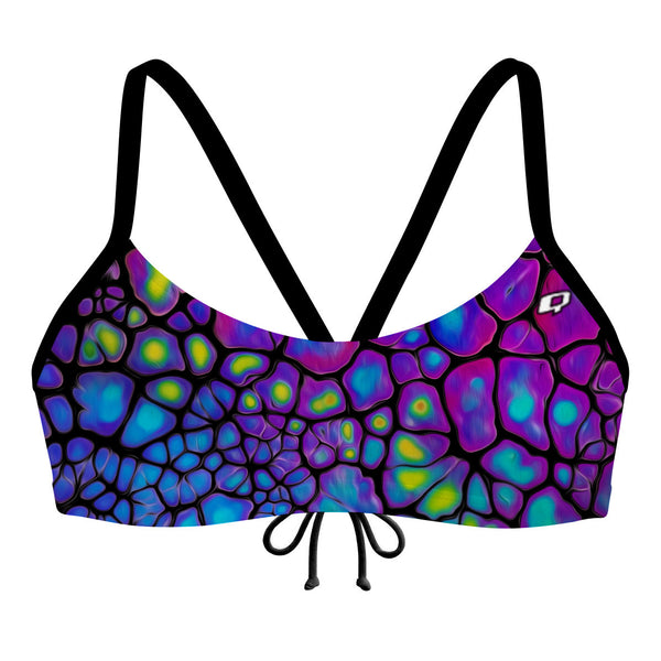 Chameleon Skin - Bandeau Bikini Top