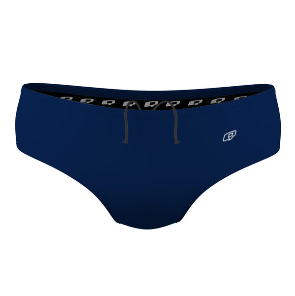 Solid Navy- Classic Brief Swimsuit