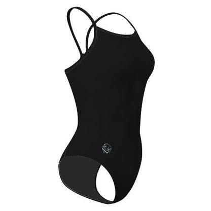 8/25/2026 - Solid Skinny Strap Swimsuit