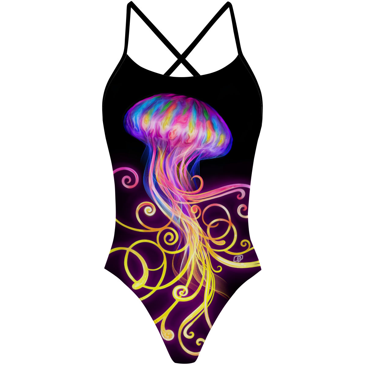 Jellyfish Flow - "X" Back Swimsuit