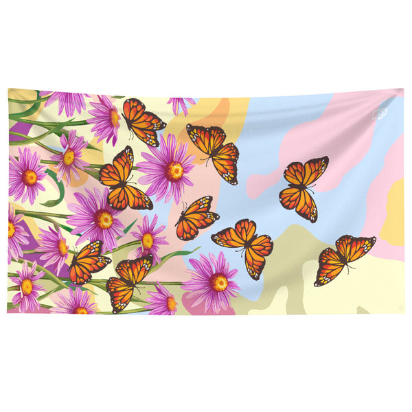 Monarch Butterfly - Microfiber Swim Towel