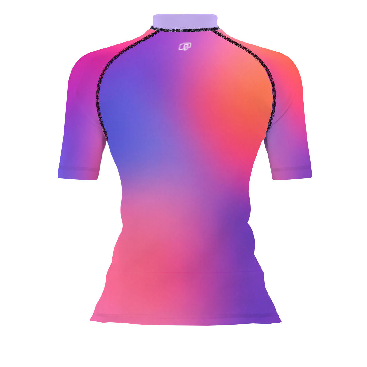 Fade Spectrum Women's Surf UPF50+ Short Sleeve Rash Guard, view 2