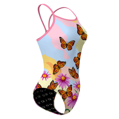 Monarch Butterfly - Skinny Strap Swimsuit
